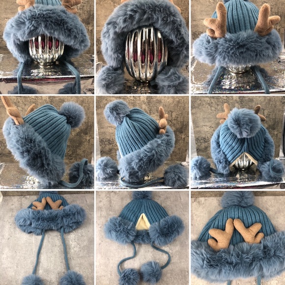 COPY - Unique Antler Plush Reindeer Hats New✨ - Picture 16 of 16